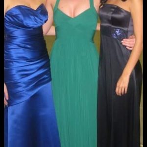 Royal blue formal gown